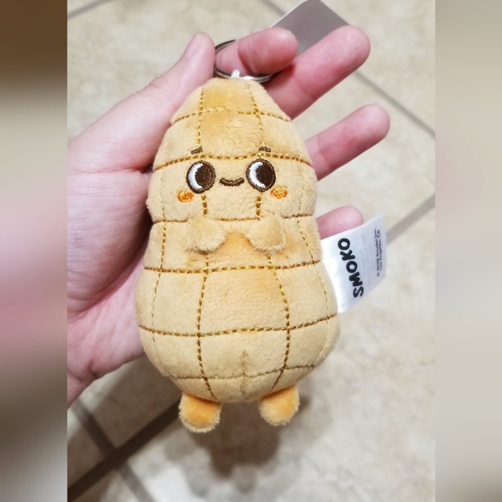 Smoko Harold The Peanut 4.5 Inch Plush Keychain
